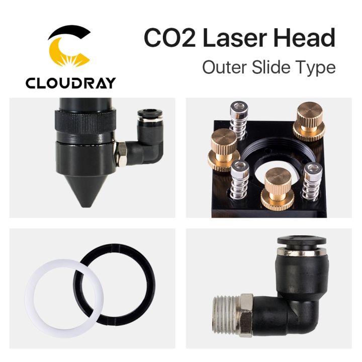 cloudray-new-arrival-co2-laser-head-for-dia-20mm-fl-50-8-63-5mm-lens-d25mm-mirror-outer-slider-type-with-air-assist-nozzle