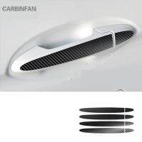 ۞❈◇ For Honda FIT GK5 2014-2018 Carbon Fiber External Door Handle cover sticker C1387