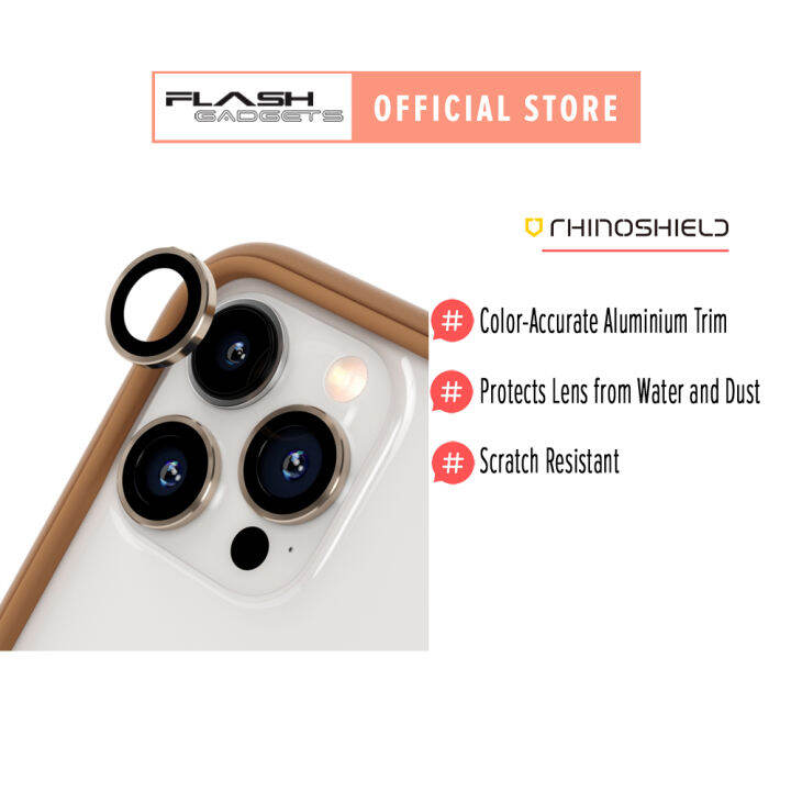 RhinoShield 9H Tempered Glass Lens Protectors For Apple iPhone 14 iPhone 14 Plus iPhone 14