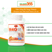 Viên Uống Bổ Sung Vitamin M4G Multi Vitamin For 50+ Cho Người Trên 50 Tuổi Olympian Labs Hộp 30 Viên