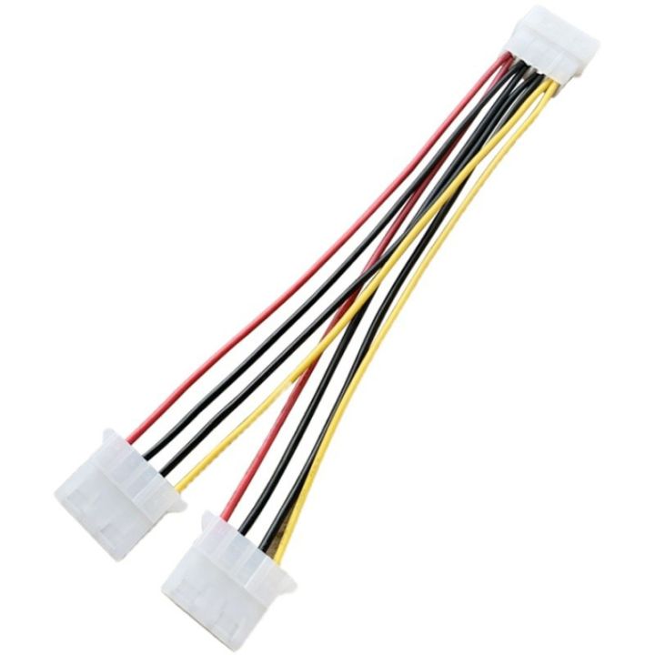 power-splitter-cable-adaptor-4-pin-molex-male-power-to-2x-ide-4-pin-female-y-splitter-extension-adapter-connector-cable-20cm