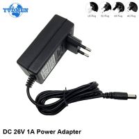 อะแดปเตอร์ไฟ DC 26V 1A ที่ชาร์จอะแดปเตอร์สากลในอะแดปเตอร์จ่ายไฟสำหรับ Dyson V7 V8สายสัตว์แน่นอนเครื่องดูดฝุ่น