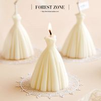 ✉❅ heart aromatherapy wedding dress modeling natural soy wax romantic fragrance photo props accompanying gift decoration