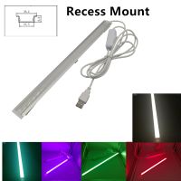 USB LED Tube light 5V 2835 SMD LED lamp 32CM 52cm Rigid strip light bulb Bar Reading Desk Recess Night light Ultrathin Closet