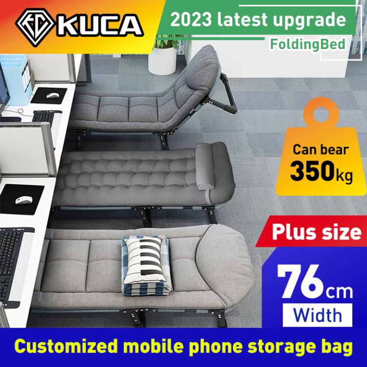 【The Cheapest！10 FREE Gifts！】 KUCA Folding Bed With Foam Folding Chair