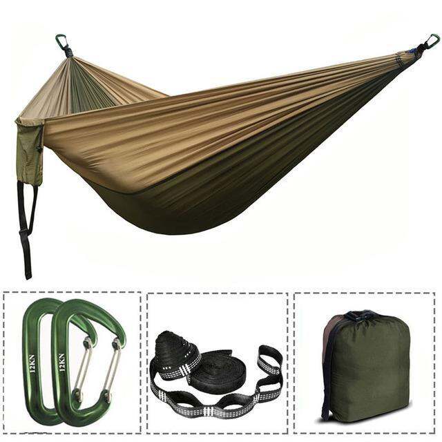 dropshipping-assorted-color-parachute-nylon-hammock-outdoor-camping-hammocks-double-person-portable-swing-hammock