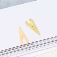 +【； 12Pcs Hollow Metal Positioning Bookmark Holder Pagination Book Clip Creativity Hollow Students Reading Marks Stationery Supplies