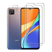 (2 2) For Xiaomi Redmi 9C NFC / 9C (2pcs) Camera Lens Film amp; (2pcs) Tempered Glass Screen Protectors Protective HD Clear Guard