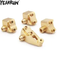 【COOL】 YEAHRUN C เพลาหน้าทองเหลืองหนัก45G โครงกันกระแทกล่างสำหรับ TRX-4 1:10ชิ้นส่วนอัพเกรด