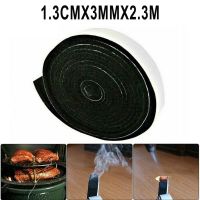 High Heat Barbecue Smoker Gasket BBQ Door Lid Grill Seal Self Adhesive Sealing Tape Stove Gasket BBQ Picnic Accessories BBQ Accessories