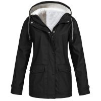 WomenS Warm Winter Waterproof Windbreaker Hooded Coat Snowboarding Jackets Black S