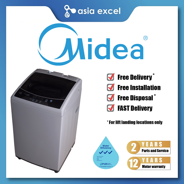 midea washing machine 8kg