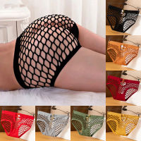 PS Store Womens See Through Panties High Elastic Mesh Underwear Fishnet  Lingerie Hollow Out Briefs