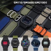 ♂ สายนาฬิกาไนล่อนสำหรับ G-SHOCK C-asio DW5600 GW6900 DW-5600 GW-B5600 GA-110 GM-5600 GA2100 สายคล้องคอกีฬากลางแจ้งกันน้ำ