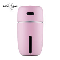 White Dolphin Mini USB Air Humidifier Aroma Diffuser With Changing LED Air Car Essential Oil Aromatherapy Diffuser