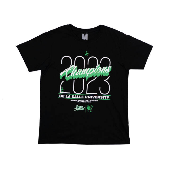 GreenBlooded De La Salle Volleyball Champions Season 85 Shirt 2023