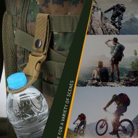 Carabiners Backpack Buckle Nylon Webbing Buckle Water Bottle Buckle Hook Water Bottle Holder Clip Carabiner Belt Belts