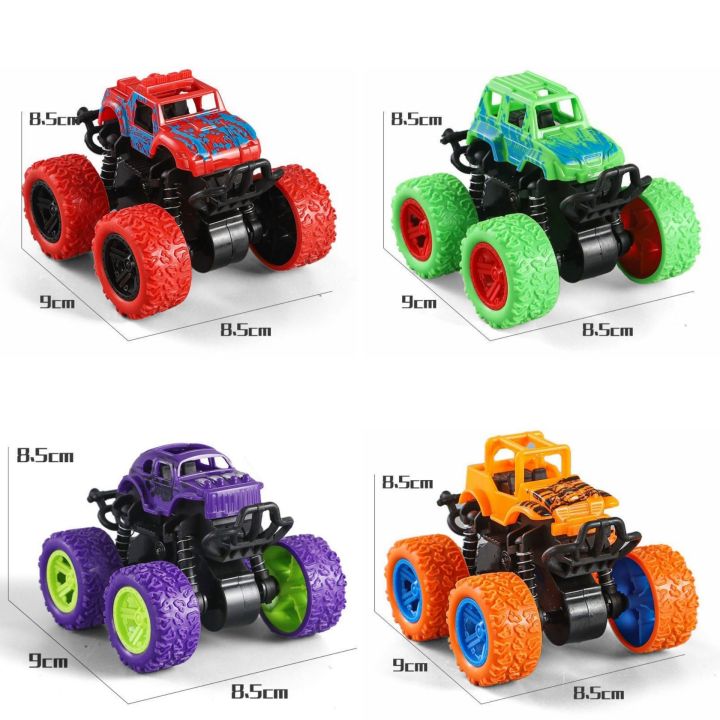รถของเล่น-รถวิบาก-รถบิ๊กฟุต-4x4-ล้อใหญ่-หมุนได้-360-องศา-ใช้มือไถเล่น-big-wheel-4x4-big-foot-ไม่ใช้แบตเตอรี่-ของเล่นรถ-รถของเล่นเด็ก-toy-bs037