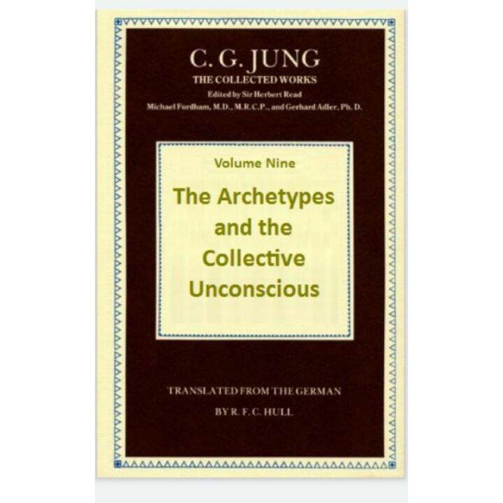 The Archetypes And The Collective Unconscious By Carl Gustav Jung In English Book For Adults