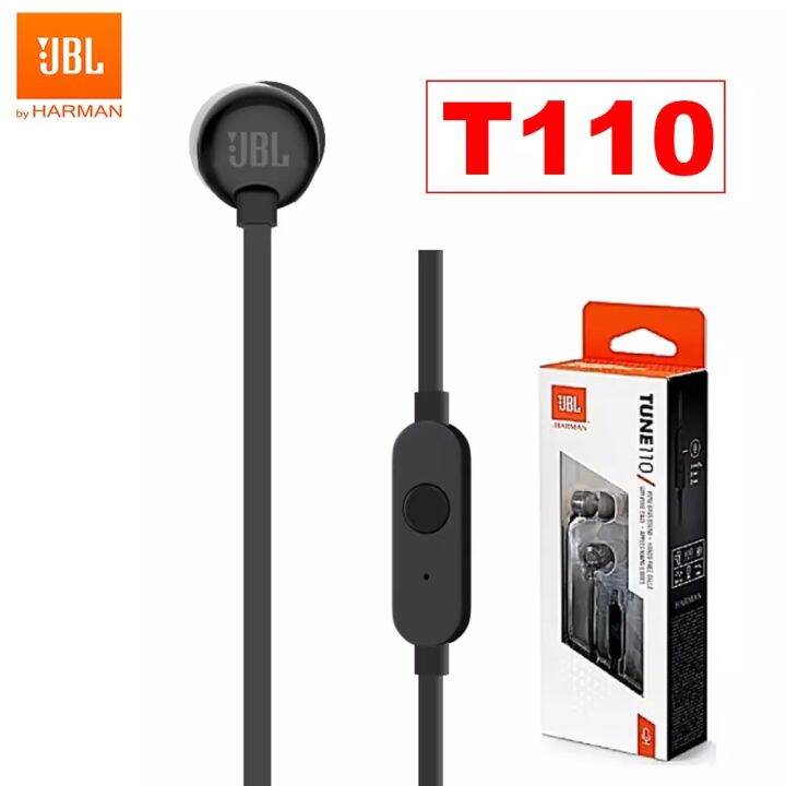 Original JBL T110 InEar Headphones Headset With Mic Lazada PH
