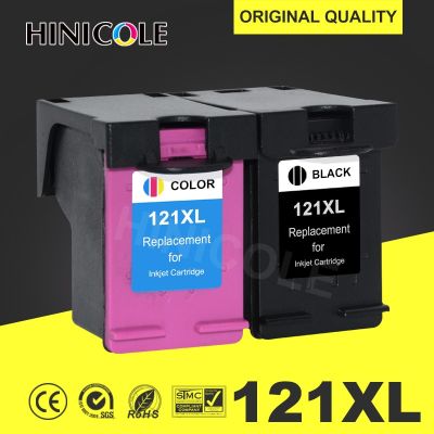 HINICOLE Compatible Ink Cartridge For HP121 For HP 121 Photosmart C4683 C4783 Deskjet D2563 D1663 5563 F2530 F2545 F2560 Printer