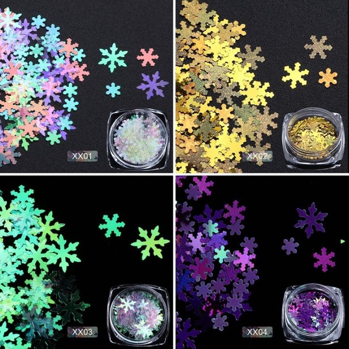 4-8g-box-creative-laser-shiny-ultra-thin-snowflake-shaped-nail-sequins-for-nail-art-decoration-supplies