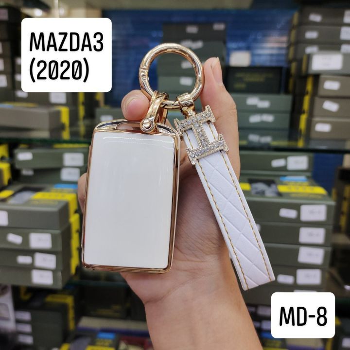 mazda-cx-30-21-mazda-3-angke-sierra-2021-ปลอกกุญแจ-เคสกุญแจ-รถยนต์-tpu-พร้อมพวงกุญแจ-ราคาพิเศษ-ส่งจากไทย