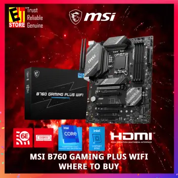 MSI B760 Gaming Plus WiFi Gaming Motherboard 2024  MSI B760 Gaming Plus  WiFi Gaming Motherboard 