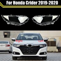 ฝาครอบไฟหน้ารถสำหรับ Honda Crider 2019 2020ที่ครอบไฟหน้ารถยนต์ที่ครอบโคมไฟฝาครอบไฟไฟฉายคาดศีรษะกรอบเลนส์กระจก