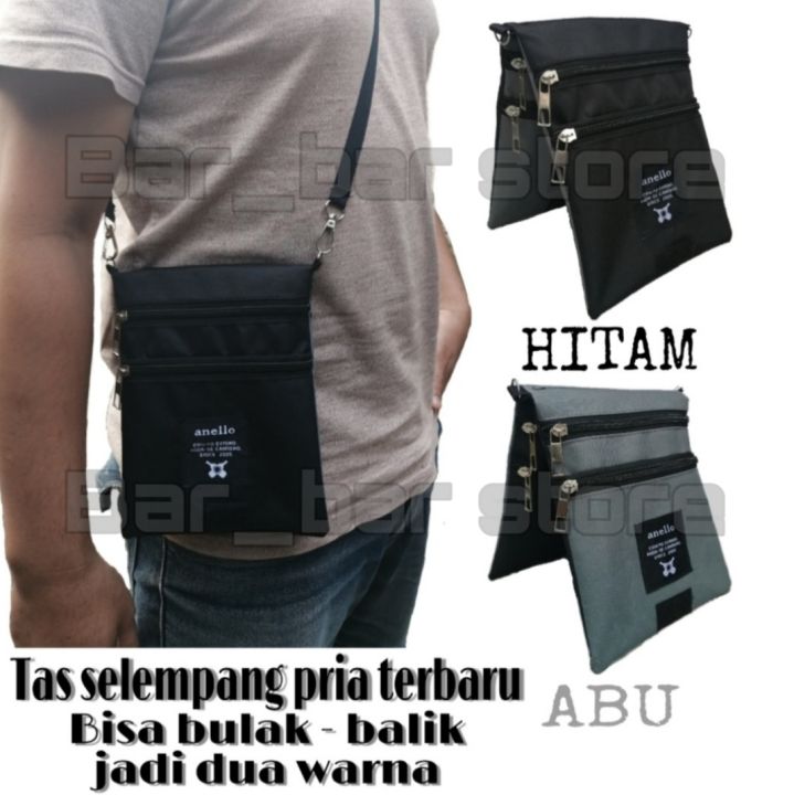 TAS SELEMPANG PRIA SLING BAG BS