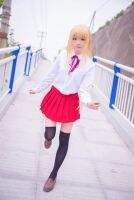 Anime cos dry girl small buried school uniform performance temptation ds