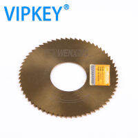 NO:0020 Titanizing WENXING Key Duplicating Machine Key Cutter Blade 70*25.4*1.3Mm Key Copy Machine Saw Blade อะไหล่