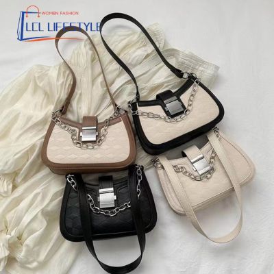 【พร้อมส่ง】LCL LIFESTYLE กระเป๋าสะพายข้าง  กระเป๋าผู้หญิง สไตล์ เกาหลี แบบเก๋ๆ รุ่น D-1453