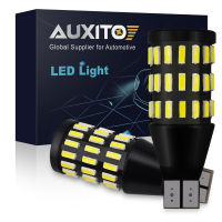 AUXITO 2ชิ้นไฟจอด Led T15 Canbus W16W หลอดไฟ Led สำหรับสำรอง T15หลอดไหสว่างรอบด้าน12V ข้อผิดพลาดฟรี12V