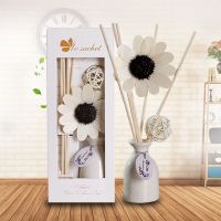 【cw】 Y 30ml Fragrance Rattan Sticks Set Reed Diffuser Bottle Purifying Air Room Diffuseur Parfum ！