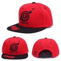 Ready stock topi Fashion Style Anime Baseball Cap Flat Brim caps  Embroidery Naruto Snapback Cap Unisex Hip Hop Hat 【JULY]