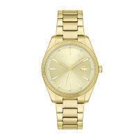 Lacoste Capucine LC2001240 นาฬิกาข้อมือผู้หญิง สายสแตนเลส All-Gold