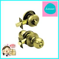 ลูกบิด+DB YALE CB-9217 US5 หัวกลม ทองเหลืองรมดำYALE CB-9217 US5 ANTIQUE BRASS KNOB+DEABOLT **โปรโมชั่นสุดคุ้ม โค้งสุดท้าย**