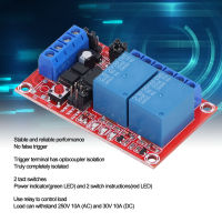 High Low Level Trigger Board Isolated Expansion 2 Channel Relay Independent for PLC Industrial Control for Single Chip Microcomputers for Machinery Equipment