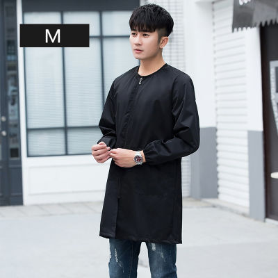 Hair Salon Professional Hairdressing Long Sleeve Work Clothes Pet Grooming Haircut Work Clothes Barber Shop Assistant Apron Gown