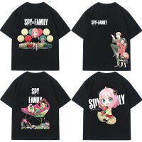 SPY×FAMILY สายลับเล่นบ้าน T เสื้ออะนิเมะ Ania Fujie การ์ตูนการ์ตูนแขนสั้นชุดแม่ลูกฤดูร้อน