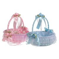 【hot】ஐ☑☒  Hand-woven Rattan Woven Wedding Basket Fruit Supplies Petals Baskets