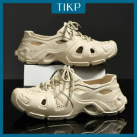 Tikp รองเท้าแตะลําลอง ระบายอากาศ กันลื่น แฟชั่นสําหรับผู้ชาย ไซซ์ 39-45 0427