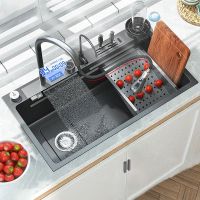 【YF】∏✵  MOEYE Sink With Holder Multifunction Digital Display Pull-out 304 Large