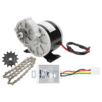 12V 250W DC Eletrical Motor Speed Controller Chain Wheel Gear Electric Bike Conversion Kit High Power Electric Bike Motor