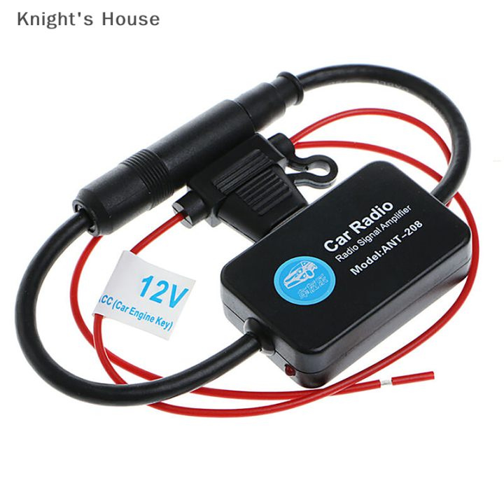 knights-house-วิทยุ-fm-อุปกรณ์เสริมอิเล็กทรอนิกส์12v-สำหรับชุดเครื่องขยายสัญญาณเสาอากาศรถยนต์-ant208