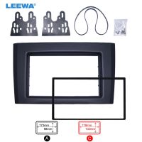 :?》 -- LEEWA Double DIN/2DIN วิทยุติดรถยนต์ Fascia สำหรับ VOLVO XC90 (2002 ~ 2014) ชุดติดตั้งกรอบแผงหน้าปัดวิทยุ DVD สเตอริโอ