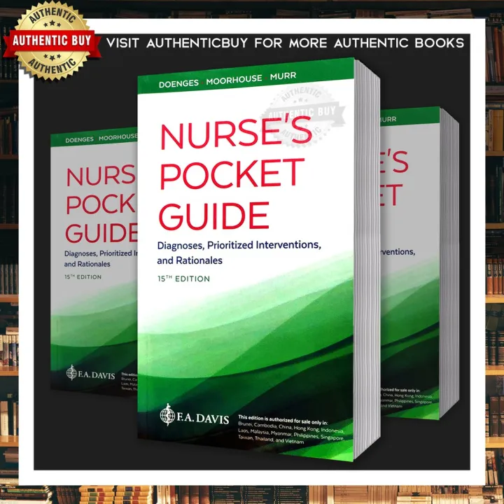 Authentic Nurses Pocket Guide 15th Edition Nanda By Doenges