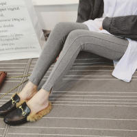 2947# Side Splites Cotton Maternity Skinny Legging Adjustable Belly Pencil Pants Clothes for Women Pregnancy Bottoming