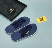 New - Dép Sneaker Buzz đen quai họa tiết xỏ ngón chính hãng - 1SB0004